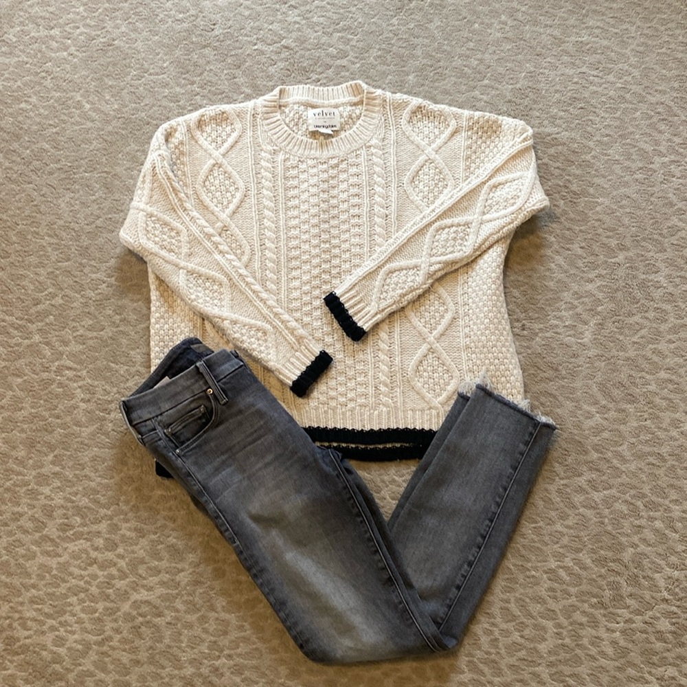 Velvet Fisherman Sweater
